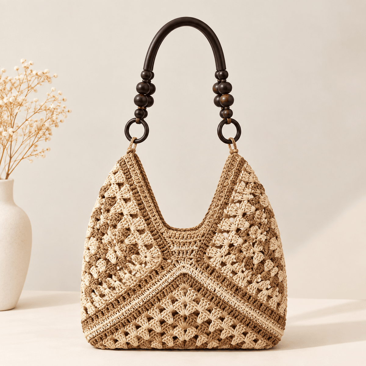 Cabas Tressé Grande Évasion – Grand Sac Femme Élégant et Tendance