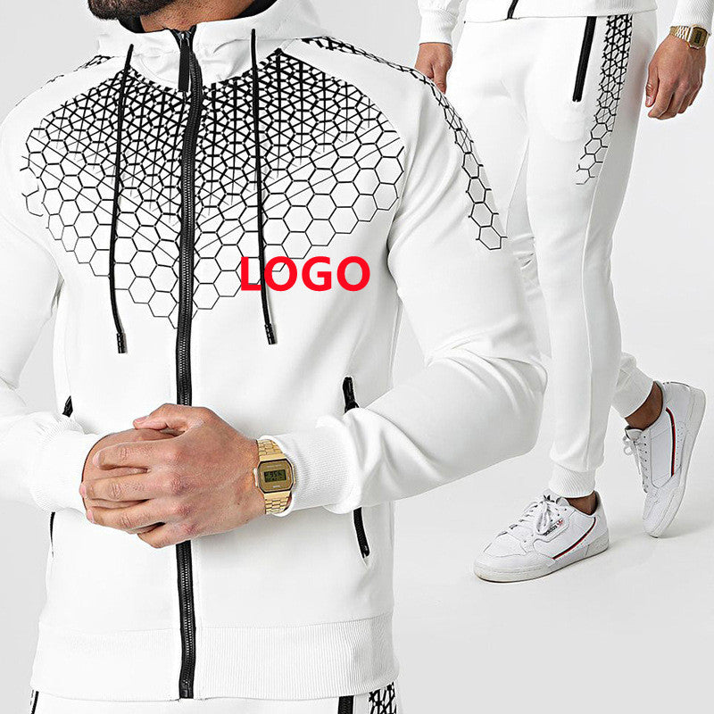 Survêtement homme 2 pièces tendance – ensemble jogging et sport au design moderne.