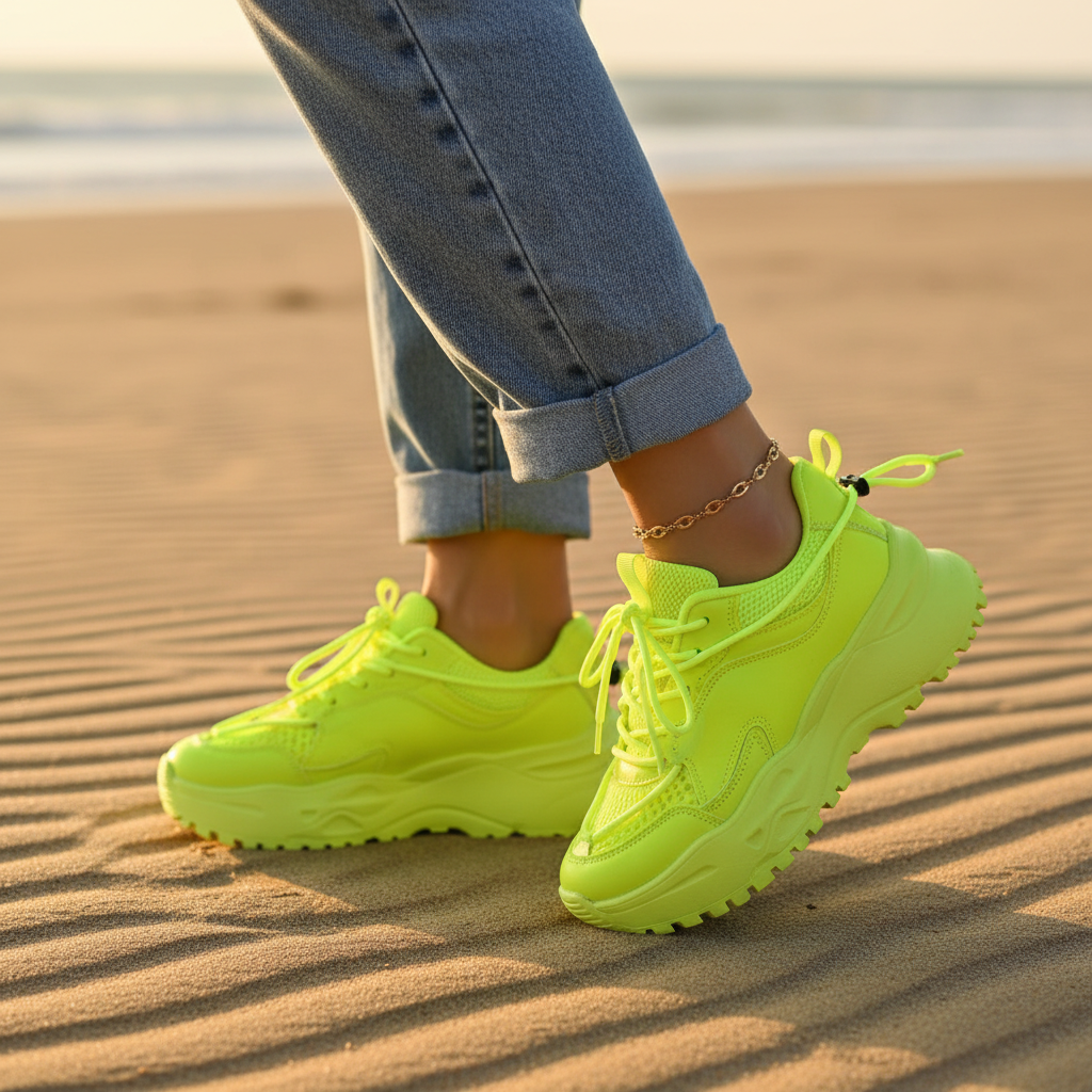 Baskets Fluo - Lifestyle