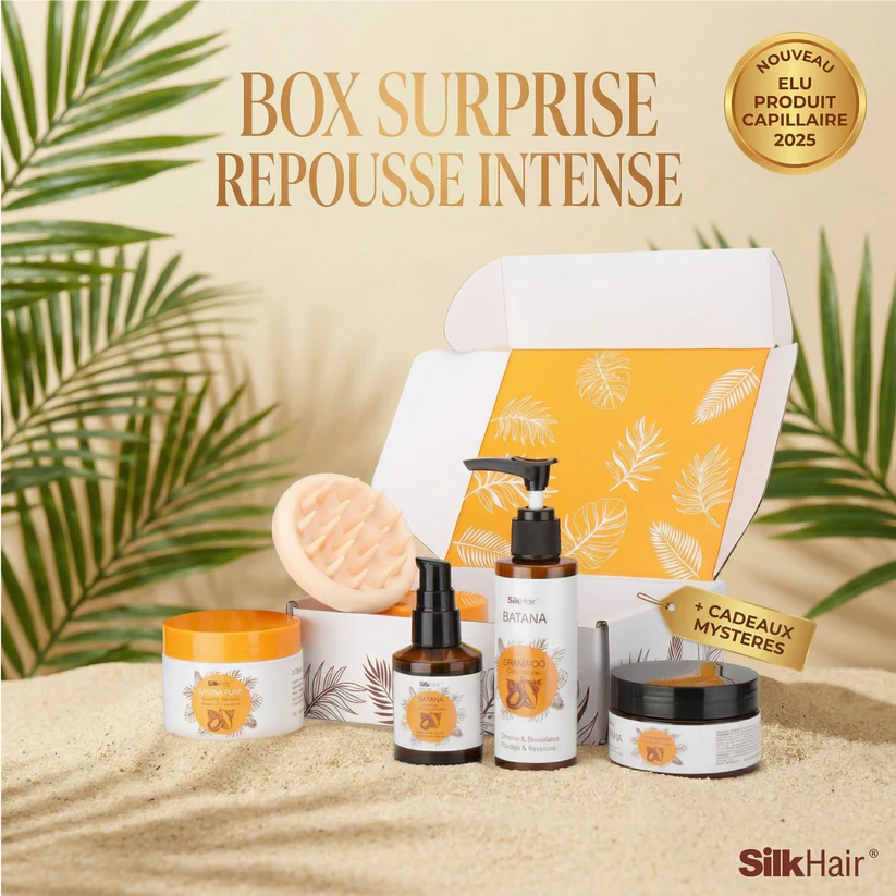 Huile de soin capillaire Batana Pure 100%, huile pour la croissance des cheveux